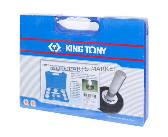 Набор оправок​ для подшипников ​и сальников​, 39-81 мм, KING TONY, изображение 4 купить в Автопартс Маркет