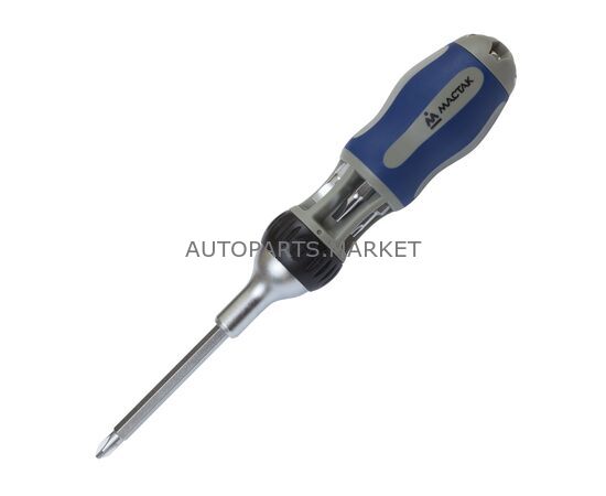 ОТВЕРТКА СО СМЕННЫМИ ВСТАВКАМИ (БИТАМИ), 7 В 1 МАСТАК, изображение 2 купить на Autoparts Market ОТВЕРТКА СО СМЕННЫМИ ВСТАВКАМИ (БИТАМИ), 7 В 1 МАСТАК, изображение 2 купить в Автопартс Маркет