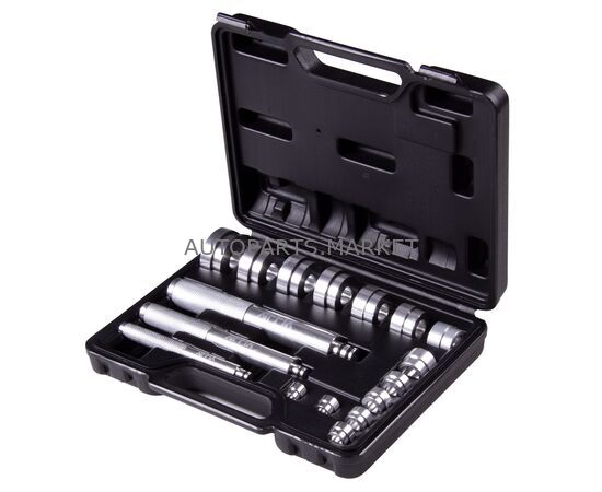 НАБОР ОПРАВОК АЛЮМИНИЕВЫХ ДЛЯ ПОДШИПНИКОВ, 10-32 ММ, КЕЙС, 17 ПРЕДМЕТОВ AFFIX, изображение 3 купить в Автопартс Маркет