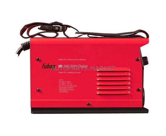АППАРАТ СВАРОЧНЫЙ IIN 200 SYN DIGITAL, 200 А, ИНВЕРТОРНЫЙ FUBAG, изображение 3 купить на Autoparts Market АППАРАТ СВАРОЧНЫЙ IIN 200 SYN DIGITAL, 200 А, ИНВЕРТОРНЫЙ FUBAG, изображение 3 купить в Автопартс Маркет