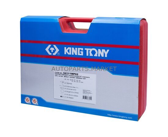 Гайковерт ударный 3/4", 1085 НМ, 14 ПРЕДМЕТОВ KING TONY, изображение 3 купить на Autoparts Market Гайковерт ударный 3/4", 1085 НМ, 14 ПРЕДМЕТОВ KING TONY, изображение 3 купить в Автопартс Маркет