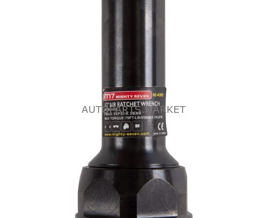 ТРЕЩОТКА ПНЕВМАТИЧЕСКАЯ 1/2", 95 НМ, УДЛИНЕННАЯ MIGHTY SEVEN, изображение 5 купить на Autoparts Market ТРЕЩОТКА ПНЕВМАТИЧЕСКАЯ 1/2", 95 НМ, УДЛИНЕННАЯ MIGHTY SEVEN, изображение 5 купить в Автопартс Маркет