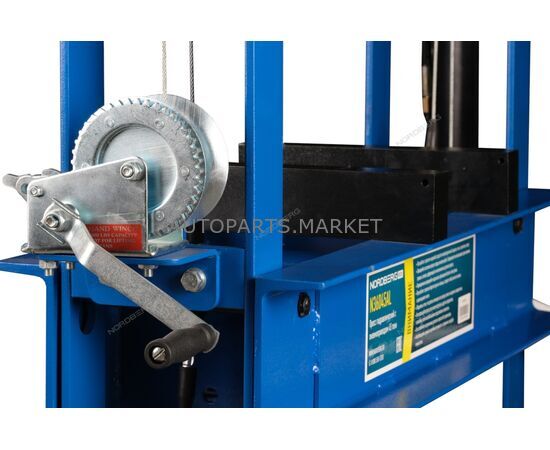 ПРЕСС НАПОЛЬНЫЙ 45 Т, ГИДРАВЛИЧЕСКИЙ NORDBERG, изображение 5 купить в Автопартс Маркет