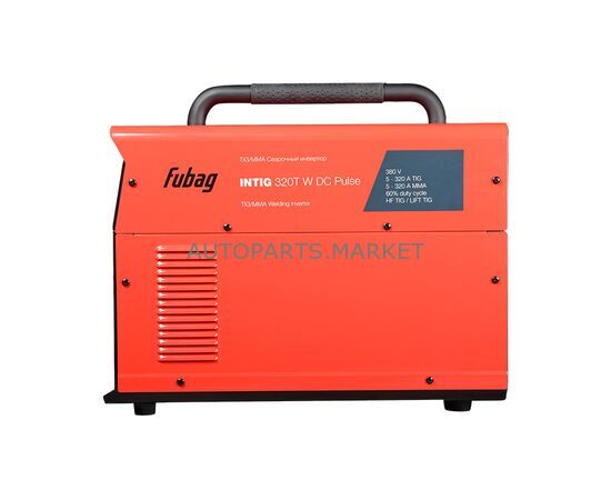 АППАРАТ СВАРОЧНЫЙ INTIG 320 T W DC PULSE, 320 А, ИНВЕРТОРНЫЙ FUBAG, изображение 3 купить на Autoparts Market АППАРАТ СВАРОЧНЫЙ INTIG 320 T W DC PULSE, 320 А, ИНВЕРТОРНЫЙ FUBAG, изображение 3 купить в Автопартс Маркет