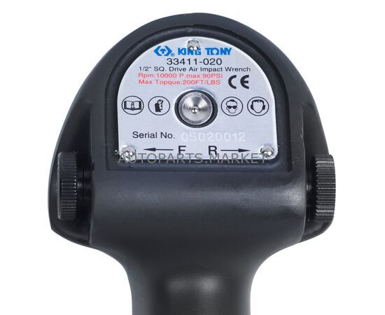ГАЙКОВЕРТ ПНЕВМАТИЧЕСКИЙ УДАРНЫЙ 1/2", 271 HМ KING TONY, изображение 2 купить в Автопартс Маркет