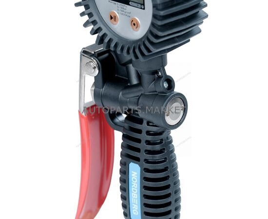 ПИСТОЛЕТ ДЛЯ ПОДКАЧКИ ШИН С ЦИФРОВЫМ МАНОМЕТРОМ NORDBERG, изображение 2 купить в Автопартс Маркет