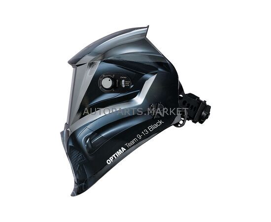МАСКА СВАРОЧНАЯ OPTIMA TEAM 9.13 BLACK, РЕГУЛИРУЕМЫЙ ФИЛЬТР FUBAG, изображение 4 купить в Автопартс Маркет