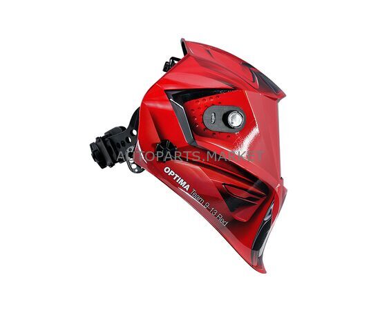 МАСКА СВАРОЧНАЯ OPTIMA TEAM 9.13 RED, РЕГУЛИРУЕМЫЙ ФИЛЬТР FUBAG, изображение 2 купить в Автопартс Маркет