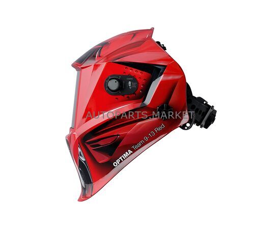 МАСКА СВАРОЧНАЯ OPTIMA TEAM 9.13 RED, РЕГУЛИРУЕМЫЙ ФИЛЬТР FUBAG, изображение 3 купить в Автопартс Маркет