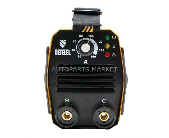 АППАРАТ СВАРОЧНЫЙ DS-160 COMPACT, 160 А, ИНВЕРТОРНЫЙ DENZEL, изображение 4 купить на Autoparts Market АППАРАТ СВАРОЧНЫЙ DS-160 COMPACT, 160 А, ИНВЕРТОРНЫЙ DENZEL, изображение 4 купить в Автопартс Маркет