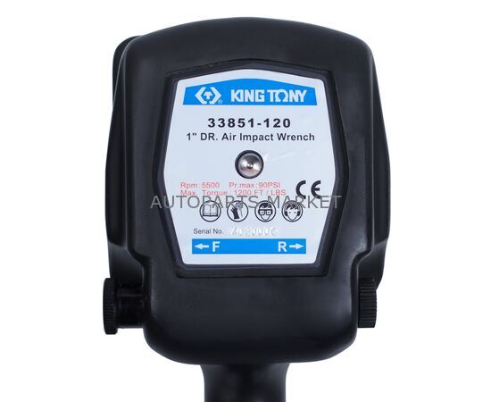 Гайковерт ударный 1, 1626 Нм KING TONY, изображение 2 купить на Autoparts Market Гайковерт ударный 1, 1626 Нм KING TONY, изображение 2 купить в Автопартс Маркет