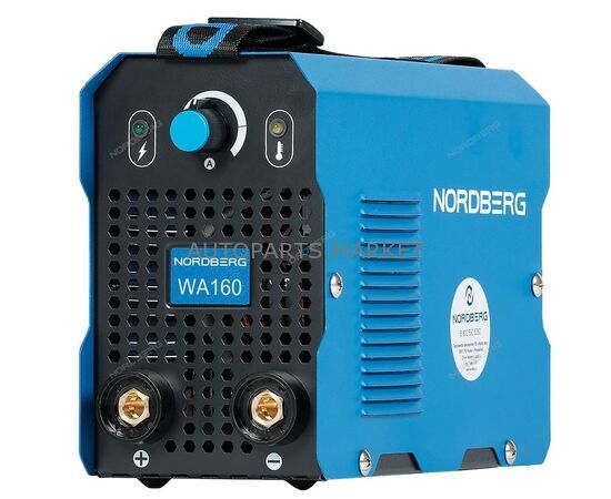 АППАРАТ СВАРОЧНЫЙ 160A, ИНВЕРТОРНЫЙ NORDBERG, изображение 2 купить в Автопартс Маркет