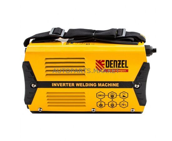 АППАРАТ СВАРОЧНЫЙ DS-200 COMPACT, 200 А, ИНВЕРТОРНЫЙ DENZEL, изображение 4 купить на Autoparts Market АППАРАТ СВАРОЧНЫЙ DS-200 COMPACT, 200 А, ИНВЕРТОРНЫЙ DENZEL, изображение 4 купить в Автопартс Маркет