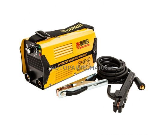 АППАРАТ СВАРОЧНЫЙ DS-200 COMPACT, 200 А, ИНВЕРТОРНЫЙ DENZEL, изображение 7 купить на Autoparts Market АППАРАТ СВАРОЧНЫЙ DS-200 COMPACT, 200 А, ИНВЕРТОРНЫЙ DENZEL, изображение 7 купить в Автопартс Маркет