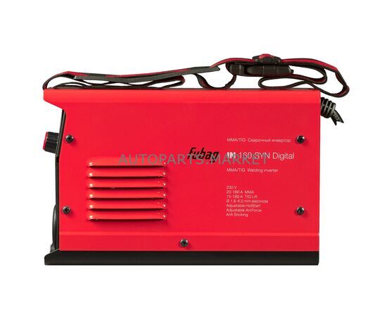 АППАРАТ СВАРОЧНЫЙ IIN 160 SYN DIGITAL, 160 А, ИНВЕРТОРНЫЙ FUBAG, изображение 2 купить на Autoparts Market АППАРАТ СВАРОЧНЫЙ IIN 160 SYN DIGITAL, 160 А, ИНВЕРТОРНЫЙ FUBAG, изображение 2 купить в Автопартс Маркет