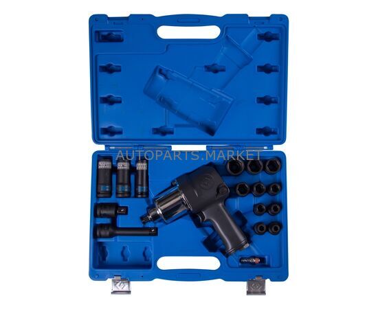 Гайковерт ударный 1/2, 881 Нм, 17 предметов KING TONY, изображение 2 купить на Autoparts Market Гайковерт ударный 1/2, 881 Нм, 17 предметов KING TONY, изображение 2 купить в Автопартс Маркет