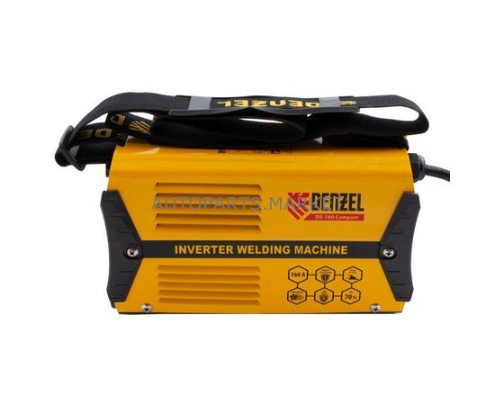 АППАРАТ СВАРОЧНЫЙ DS-160 COMPACT, 160 А, ИНВЕРТОРНЫЙ DENZEL, изображение 10 купить на Autoparts Market АППАРАТ СВАРОЧНЫЙ DS-160 COMPACT, 160 А, ИНВЕРТОРНЫЙ DENZEL, изображение 10 купить в Автопартс Маркет
