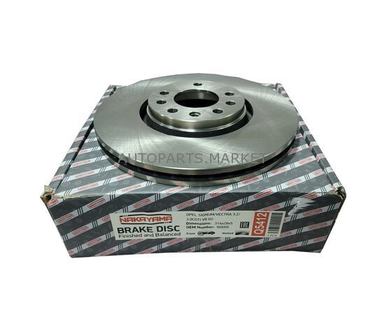 Диск передний SAAB 9-3 NAKAYAMA 16+, изображение 2 купить в Автопартс Маркет